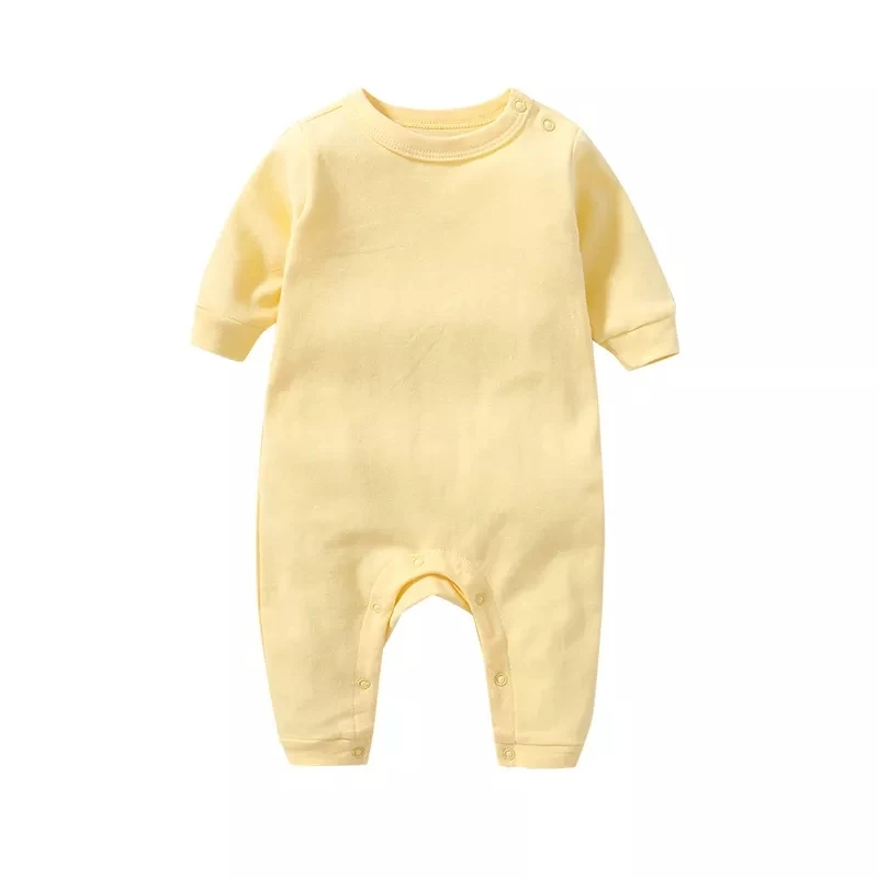 manufacturer High Quality Baby Boy Romper Jumpsuit 100% Organic Cotton Baby Tog Rated Sleepwear Jumpsuit Newborn Organic Cotton