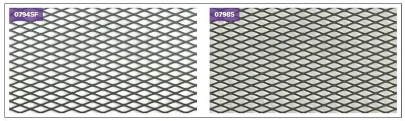 Steel Expanded Metal Sheet Flattened (3/4 #9) .120" x 24" x 48" used in platform walkway safety roof walk