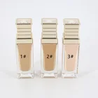 Foudation Cosmetics Manufacturers Custom OEM Waterproof Natural Color Face Makeup Base Cream Skin Whitening Foudation