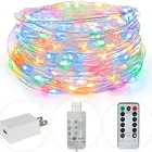 Party Led Light Remote Christmas Party Wedding Xmas Decor 300 LED Curtain Fairy USB String Light