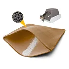 Drop Shipping Large Waterproof Washable Microfiber EVA Cat Litter Catcher Mat Pads