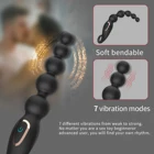 Silicone Toy Anal High Quality Silicone Sex Toy Electric Anal Beads Vibrator Vibrating Anal Plug