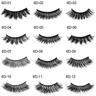 False HANDAIYAN Handmade Soft Natural Thick 6d Mink False Eyelashes