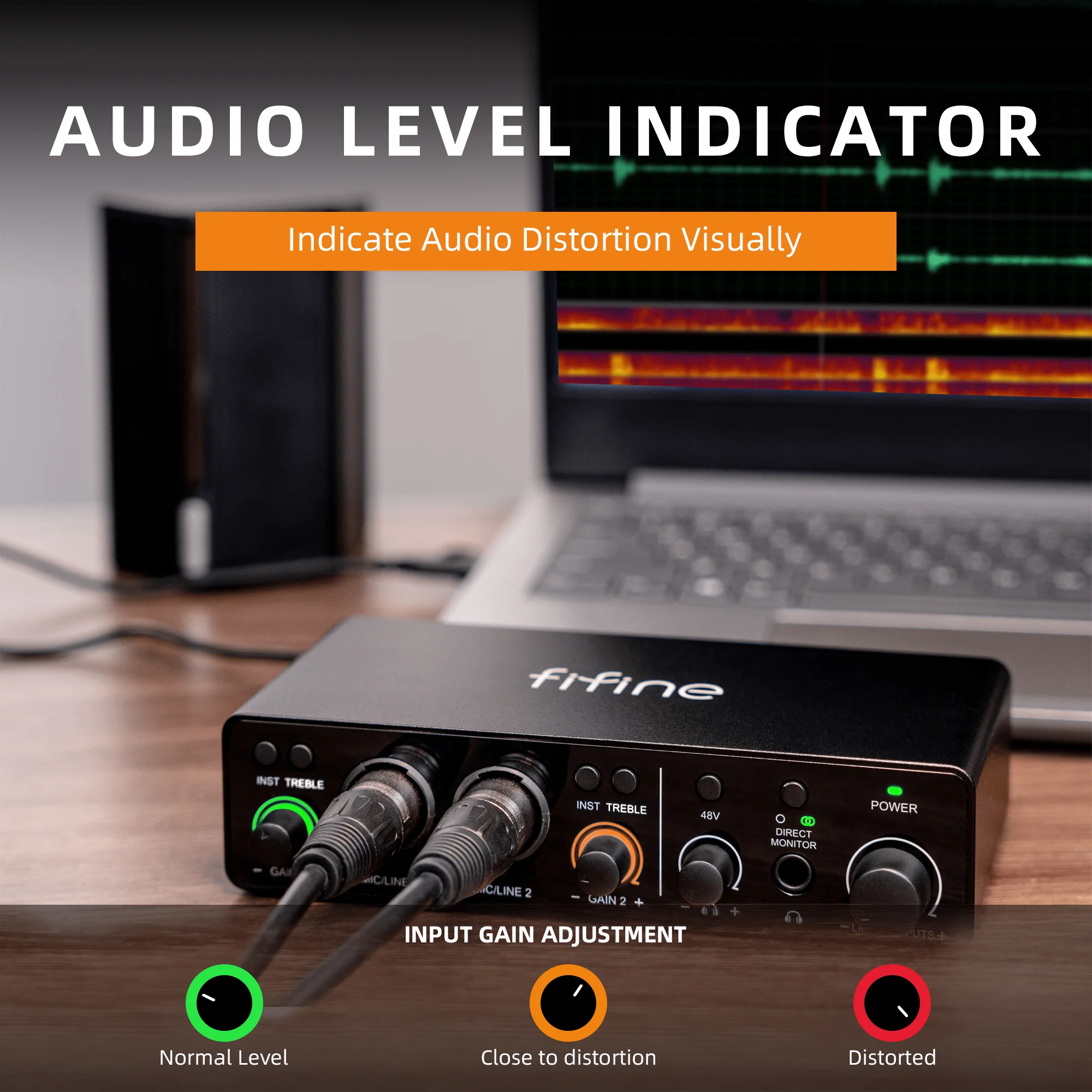 Fifine Professional Sound Card Bundle Authentic Audio Interface