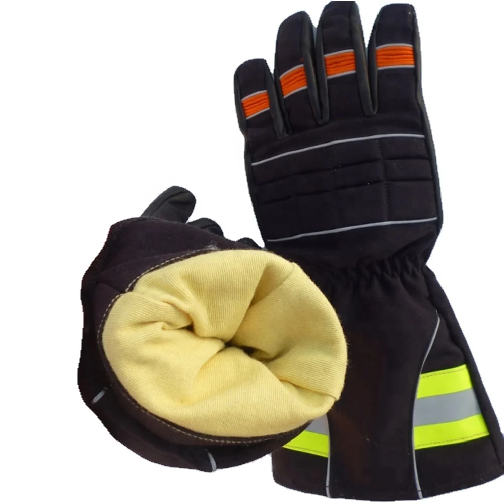 waterproof firefighter gloves