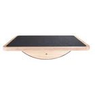 Balance Eco-friendly Professional Anti-Slip Surface Roller Fitness Wooden Balance Board Trainer