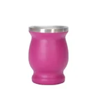 Mate RTS Klooper Stainless Steel Argentina Calabaza Gourd Para Yerba Mate Cup With Bombilla Spoon