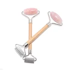 Globe Jade Metal Ice Globe Facial Roller Ice Cream Roller Face Jade Roller For Skin Tightening