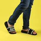 Custom House Slippers Women's Beach Sandals Designer Men Slides Slippers Luxury Flat Woman Slipper