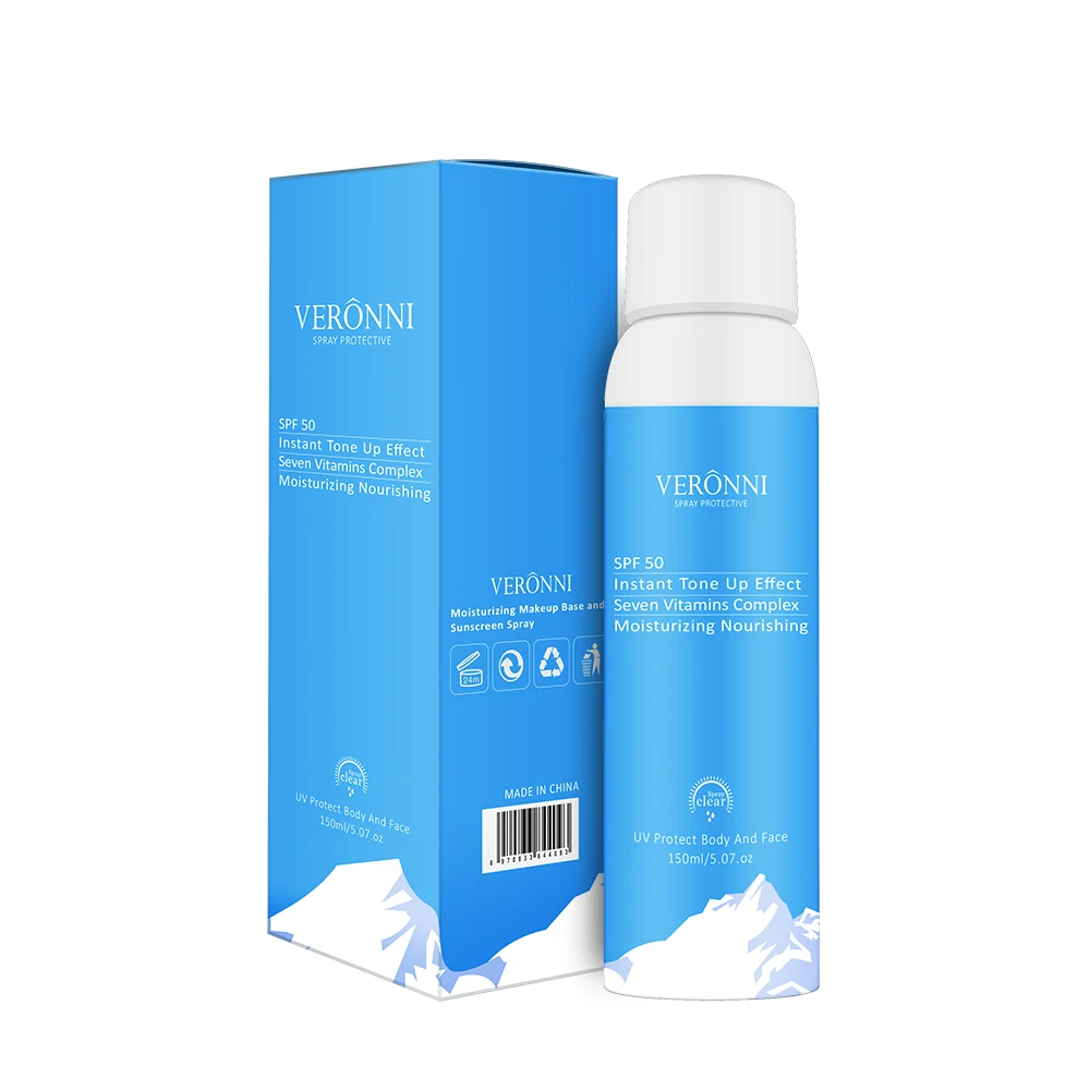 whitening sunscreen spray unisex uv protection