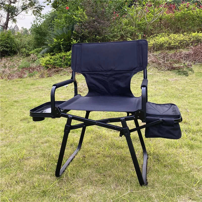 coleman folding chair with side table