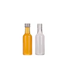 Bottle Juice Bottles Beverage 50ml Plastic Liquor Bottle 50ml PET Plastic Empty Bottle Mini Liquor Juice Bottles