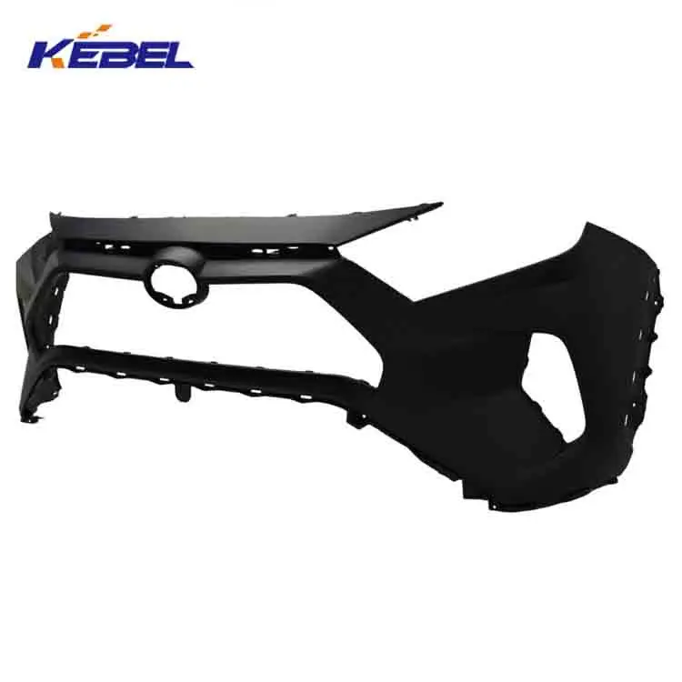 product kebel car body parts black front bumper 52119 0r919 car bumpers front for toyota rav4 2019 2020 2021-6