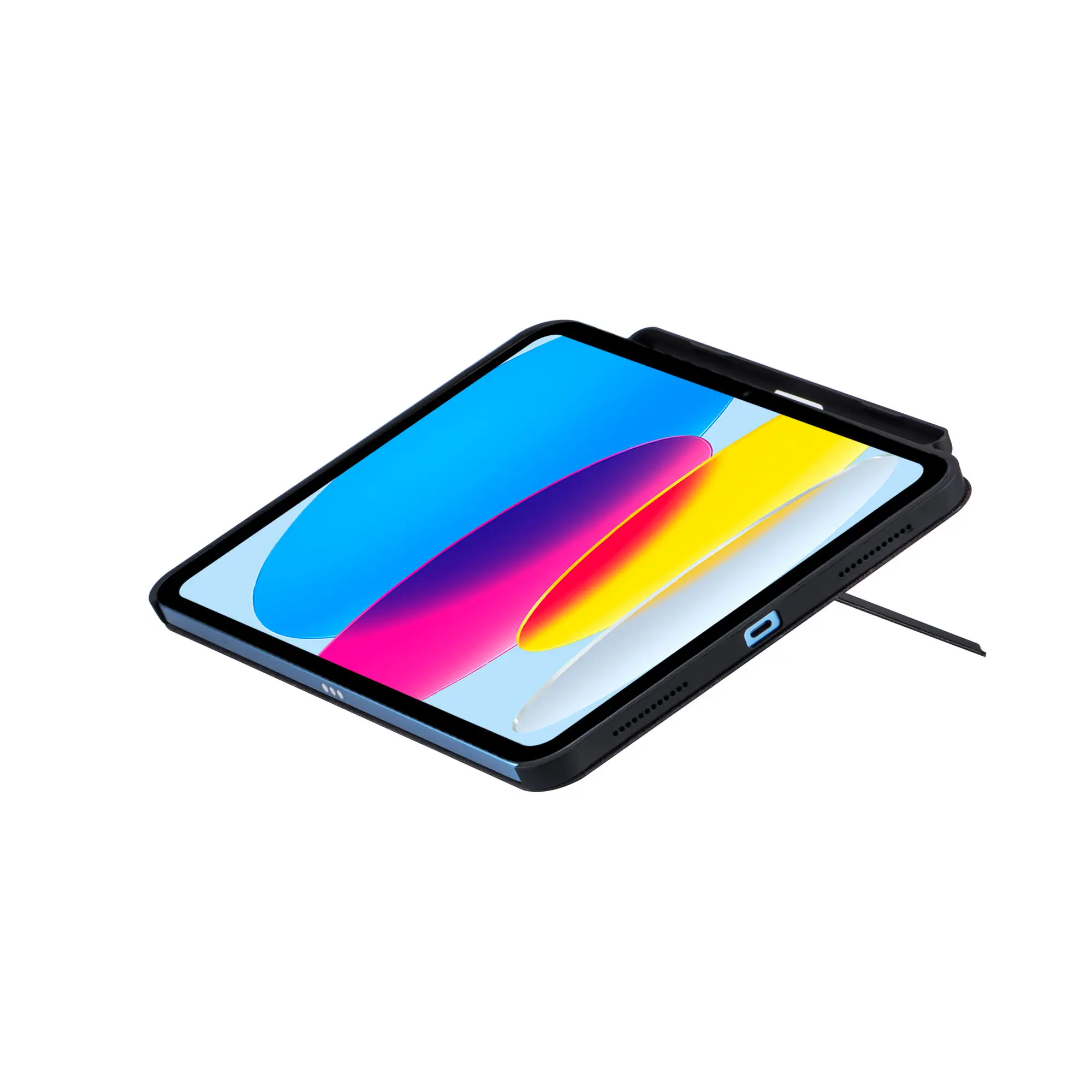 product customizable magic detachable waterproof shockproof for ipad 10 keyboard case with pencil holder touchpad backlight new product-4