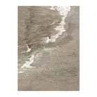 Modern Abstract Beach Hand-painted Oil Painting Wall Art Hanging Decorative Painting