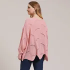 Sweaters Sweater Knitted Cheap Casual Long Sleeve Clothing Women Sweaters Drop Off Shoulder Sweater