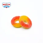Sweets Sweet Shape Gummy Ring Shape Peach Pink Color Bulk Gummy Candy Sweets