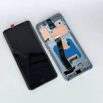High Quality  Replacement lcds  for samsung galaxy S20 with Frame touch screen display digitizer assembly OLED