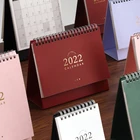 Calendar Yes Solid Color Decoration Desktop Spiral Custom Printing Desk 2022 Calendar