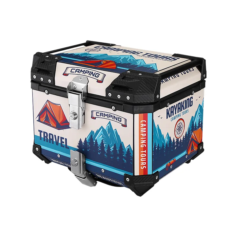 Best Selling Factory Universal Aluminum Large-capacity Motorcycle Box