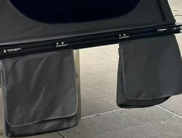 2.1M 320g Polyester Cotton 210*132cm Aluminum Hard Shell Roof Top Tent for Offroad Camping