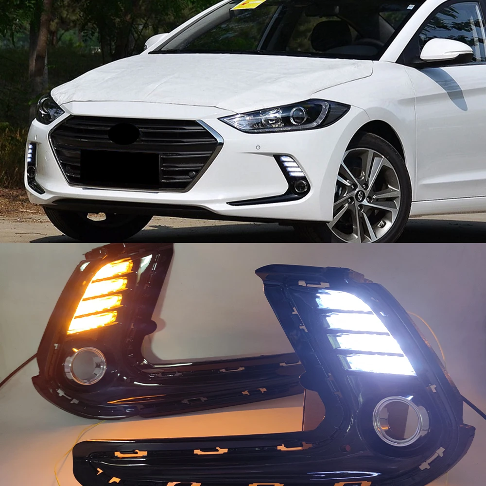 2018 hyundai elantra daytime running lights