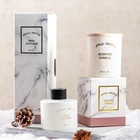 Customize color coconut candle wax classic stick candles