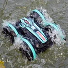 Radio Control Children Toy Car 1:20 4WD Off Road Waterproof Amphibious Stunt Radio Remote Control Car