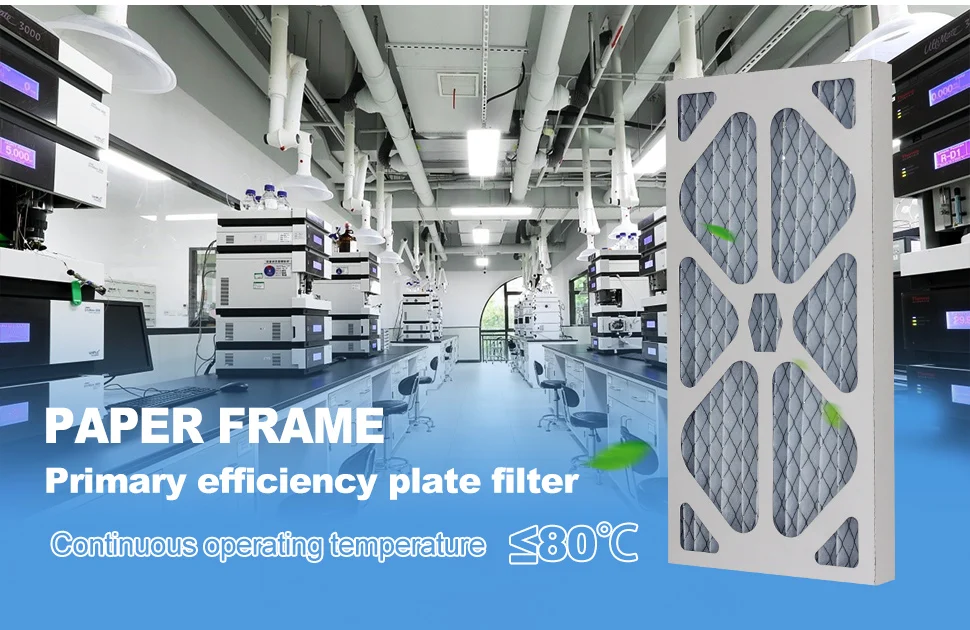 Galvanized Frame Pleated Panel, HVAC, 20x20x1 - detail 4