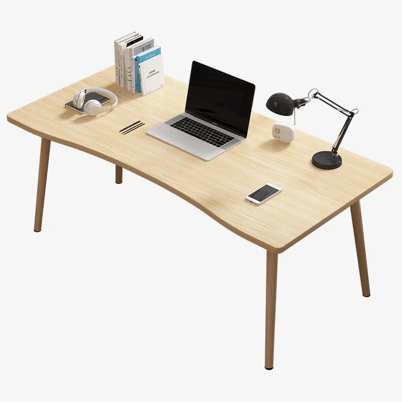 Classic studying writing Small home office furniture computer desks with PVC wood leg