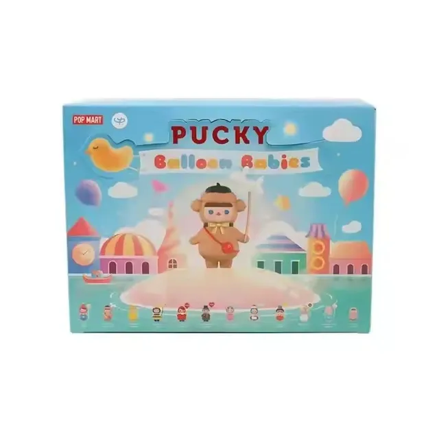 Factory customized blue 12 box surprise blind box cute cartoon toy packaging box gift