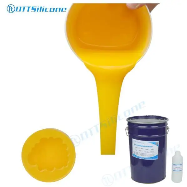 Low hardness 5 Shore A translucent platinum cure food grade liquid silicone rubber for molds making RTV2-SILICON