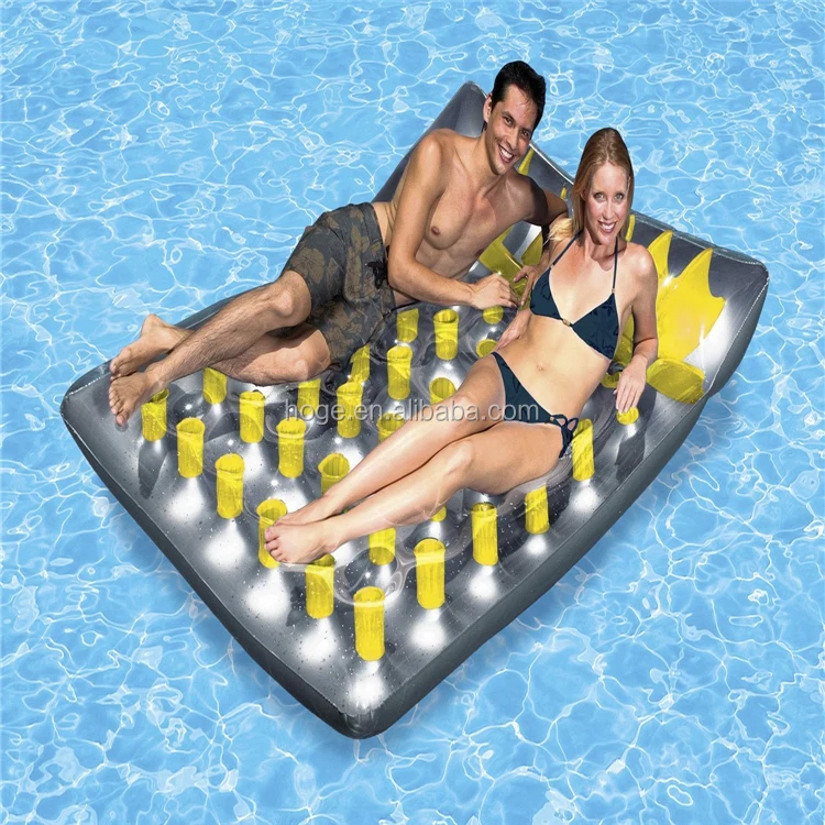 Hot sale inflatable water float mattress with Logo printing