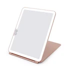 Mirror Wholesale Ipad Shape Rechargeable Travel Portable Foldable Led Makeup Mirror