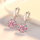 Earrings Cz Earrings New Student Flower Zircon Earrings Temperament Wild Petal Earrings Female Cz Earrings For Girl