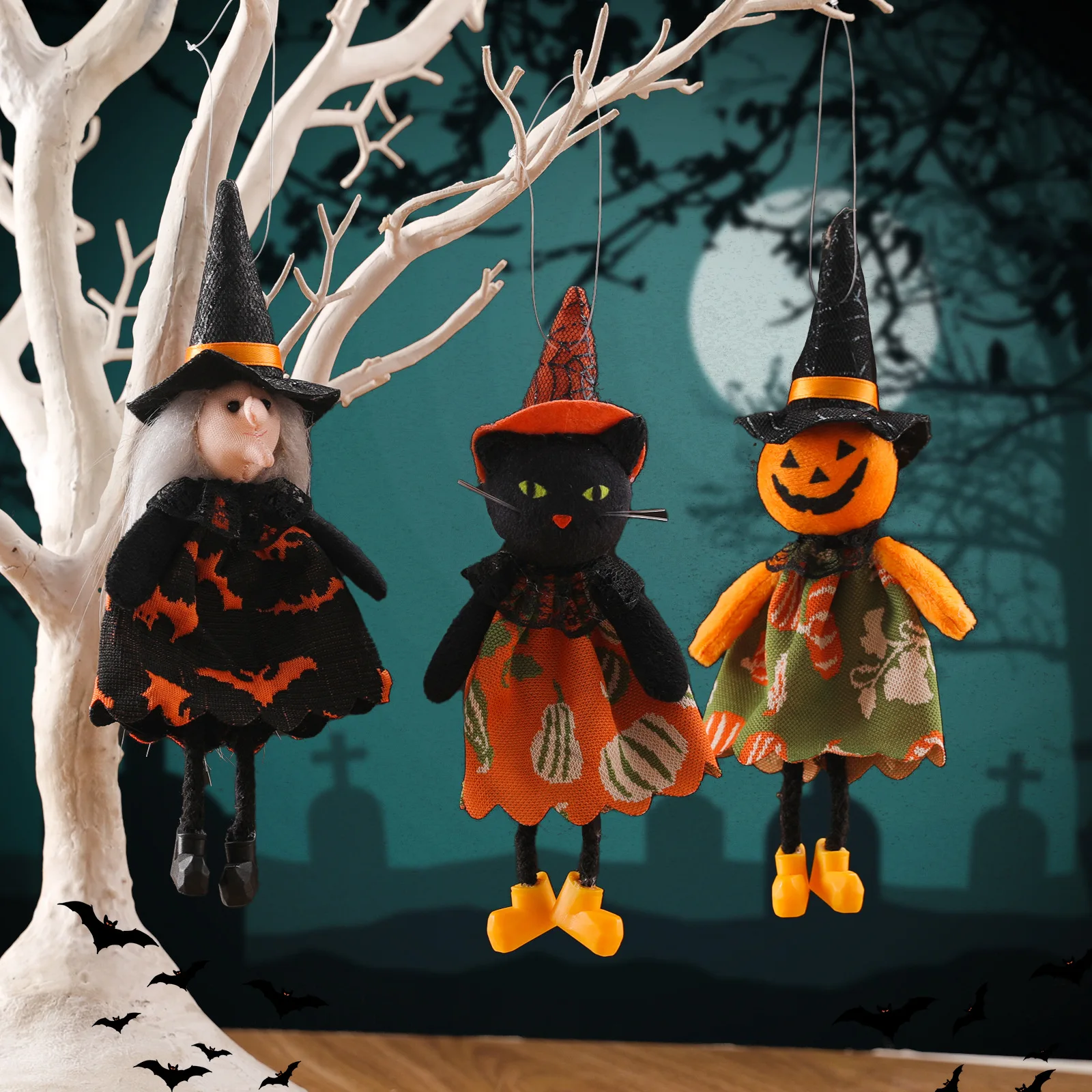 stuffed halloween decorations