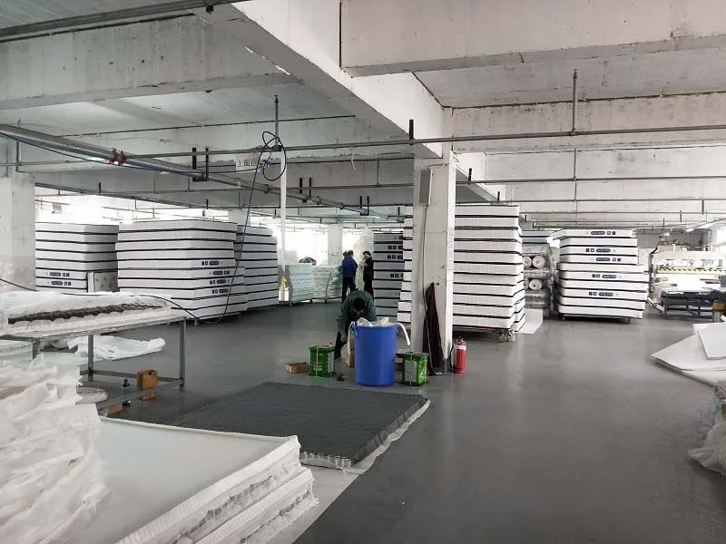 Super comfortable euro top full size pocket spring coils mattress queen king president mattresses