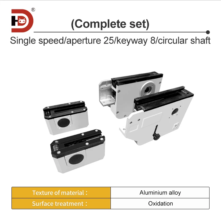 08bs Double Speed Line Drive Head and Tail, Single Speed Pitch 12.7 Aluminum Profile All Steel Chain Conveyor Head and Tail manufacture