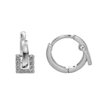 Hoop Earings Silver Hoop S925 Sterling Silver Micro Insert Cz Small Gold Filled Huggie Earrings Hoop