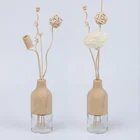 Eco-Friendly Luxury Glass Aroma Set Customized Air Freshener Mild Formula Odor Removers Home Fragrance Reed Diffuser