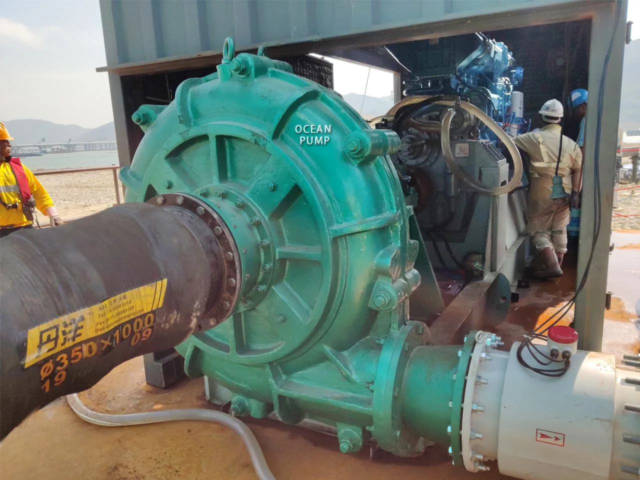 slurry pump machine