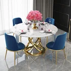 Table Seats Special Design Stainless Steel Dining Table 8 Seats