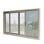Window Aluminum Sliding Glass Door AS 2047 Aluminium Tempered Glass Sliding Window Design For Hotel