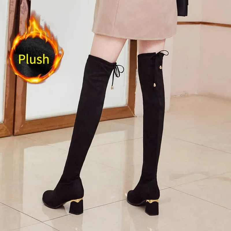 thigh high comfortable boots