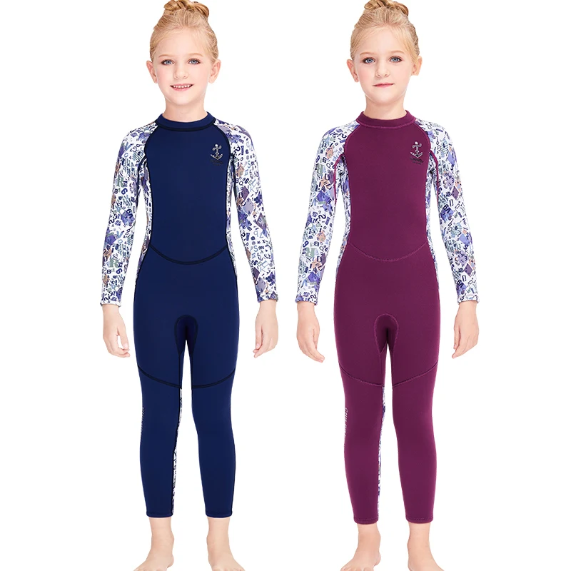 3mm 5mm Neoprene Child Swimsuit Boys Diving Kids Snorkel Surfing Wetsuit