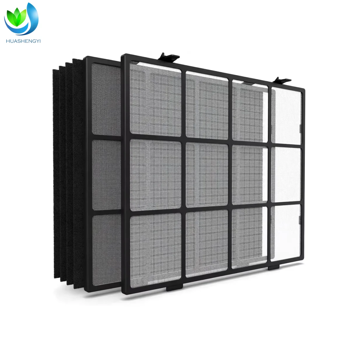 Customized Washable Pre-filter Replacement Air Purifier Filters HEPA Air Filter Activated Carbon Filters Compatible with Coway details