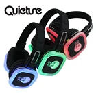Or More Parties Wireless F39 Noise Cancelling Silent Disco Headphones With LED Light And 3 Or More Channels In 500M Range