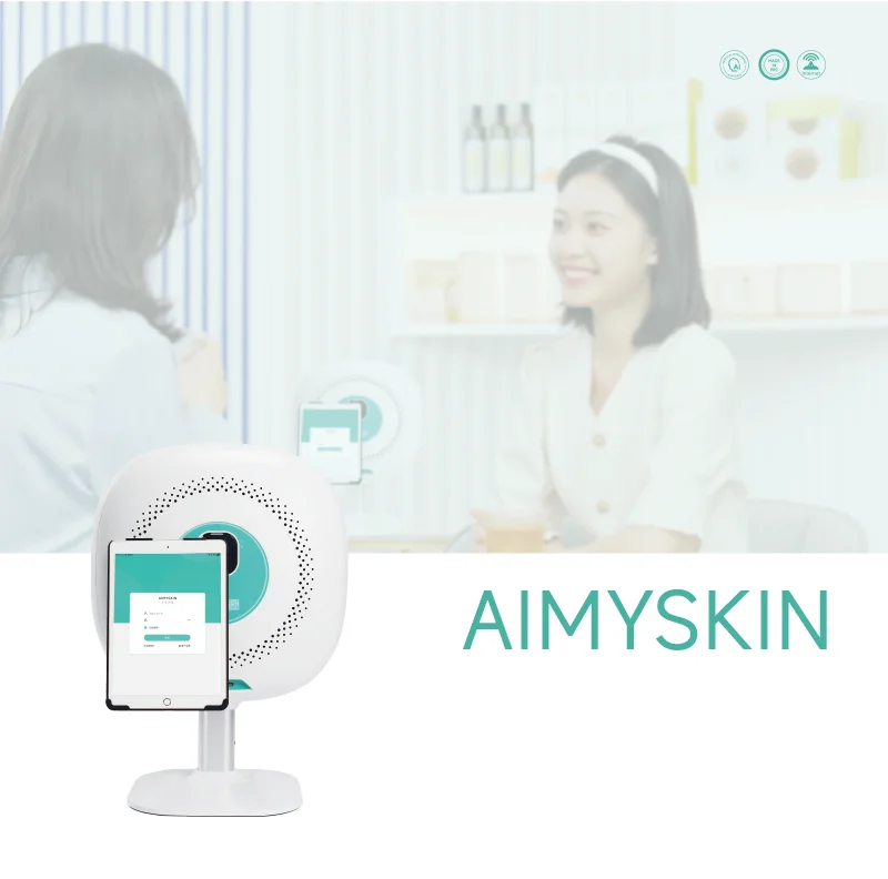 Skin Analyzer Oem Logo Diagnostic Analysis Wifi Ai Scope Ai Intelligent