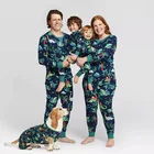 Sleepwear High Sales Family Matching Pajamas Sleepwear Carton Printing Parent-Child Suit