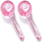Skin 2021 Amovol Cool Skin Face Roller Ball For Skin Treatment Eye Circle Rollers Reduce Puffiness ICE Globes